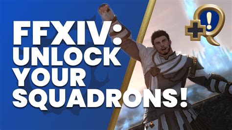 ffxiv how to unlock squadron.